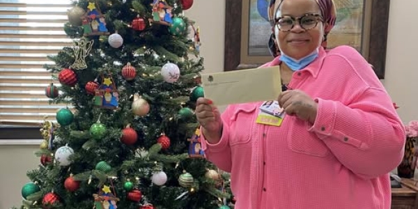 Arts Donation to Senatobia Healthcare & Rehabilitation